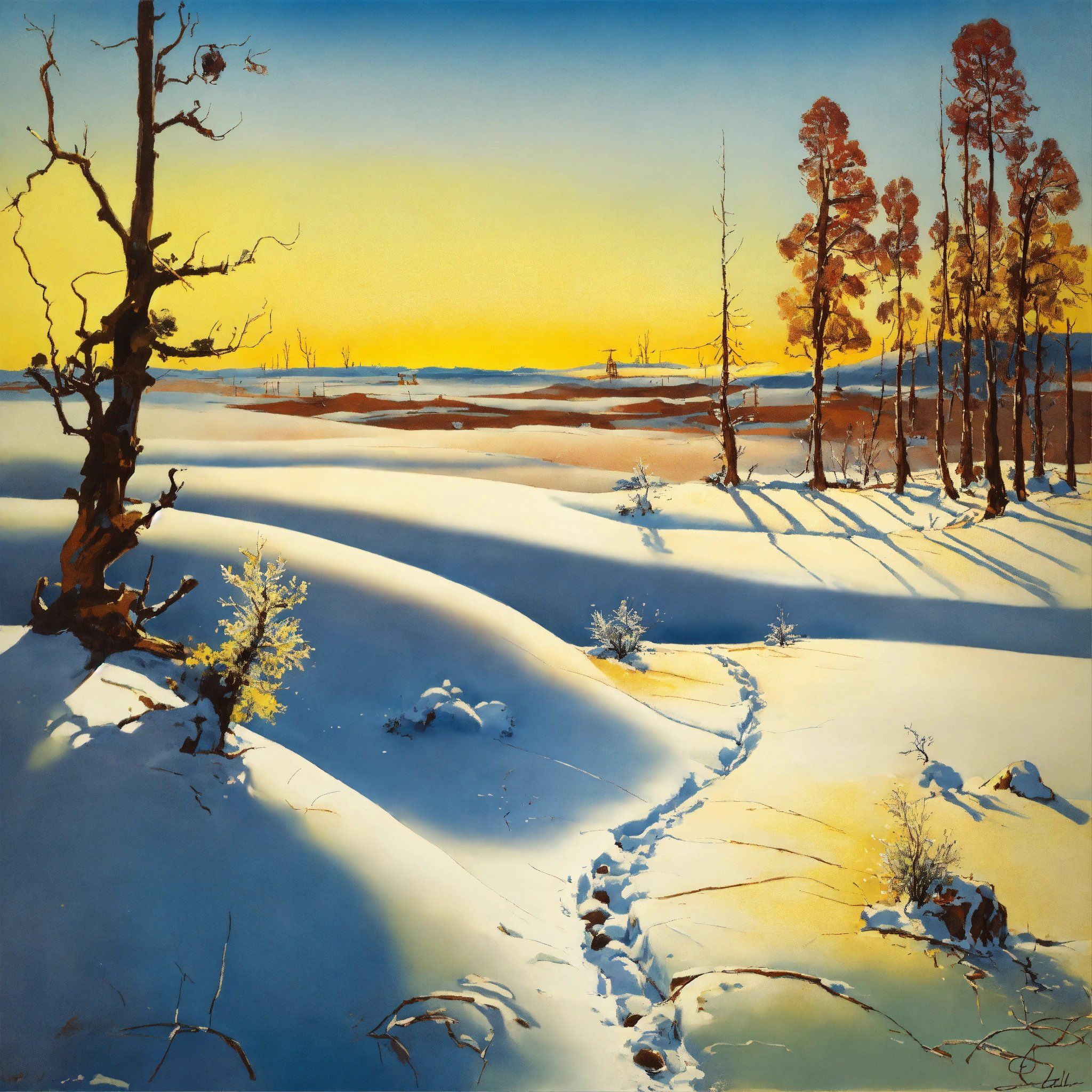 tracks-in-the-snow